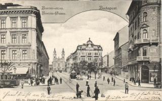 Budapest VIII. Baross utca Márkus üzletével