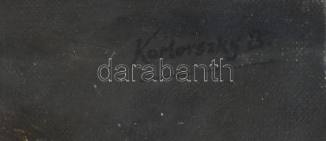 Karlovszky B jelzéssel: Női portré. Olaj, vászon. 50x40 cm