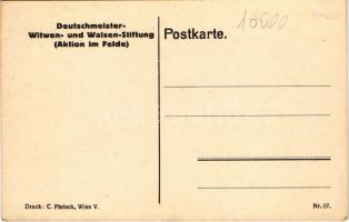 Hurrah, die Post ist da! / WWI Austro-Hungarian K.u.K. military art postcard, humour, support fund. ...
