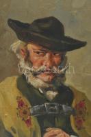 Deák Ébner L jelzéssel: Juhász. Olaj, vászon, kartonon. 35x25 cm