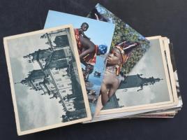 Kb. 95 db MODERN megíratlan, főleg színes külföldi város képeslap / cca. 95 modern unused foreign to...