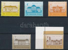 1986-1991 Kastélyok 5 db bélyeg III. B változatban / 5 stamps with type III B