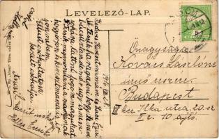 1916 Zólyom, Zvolen; a vár udvara. W.L. Bp. "Ideal" 1912-15. / castle courtyard (EK)