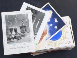 Kb. 160 főleg MODERN üdvözlő képeslap / cca. 160 mainly modern greeting postcards