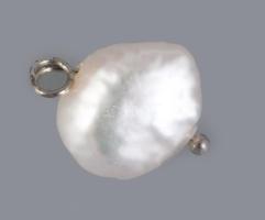 Fűzhető tenyésztett gyöngy, d: 8-10 mm, 44 gr