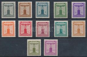 1942 Hivatalos sor Mi 155-165