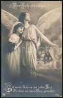 1915 Tábori posta képeslap / Field postcard "K.u.k. Fliegerregiment / Fliegerkompagnie Nr.9.&qu...