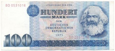 Német Demokratikus Köztársaság 1975. 100M "BD0531016" T:F
German Democratic Republic 1975...