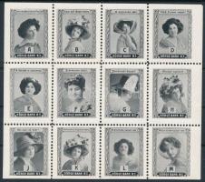 Dörge Bank R.T. levélzáró 12-es tömb