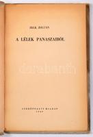 Zelk Zoltán: A lélek panaszaiból. Bp., 1942, Cserépfalvi. 74 p. Kiadói papírkötésben. Első kiadás!  ...