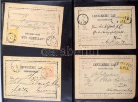 Kb 230 db főleg francia, osztrák, magyar, amerikai stb. régi küldemény, közte sok díjjegyes nagy ala...