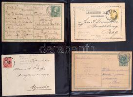 Kb 230 db főleg francia, osztrák, magyar, amerikai stb. régi küldemény, közte sok díjjegyes nagy ala...