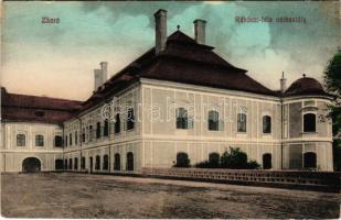 Zboró, Zborov; Rákóczi-féle kastély. Horovitz kiadása / castle (fa)