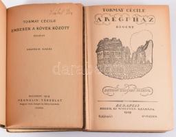 Tormay Cécile 2 regénye: A régi ház. Batthyány Gyula gróf rajzaival. Bp., 1919, Singer és Wolfner, 2...