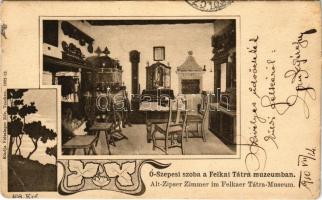 1910 Felka, Poprád-Felka, Velká pod Tatrou, Poprad-Velká (Tátra, Magas-Tátra, Vysoké Tatry); Ó-Szepe...