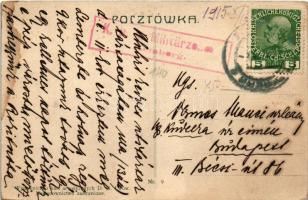 1915 Lviv, Lwów, Lemberg; Park Kilinskiego / Kilinski-Park / park + "K.u.K. Militärzensur Lembe...