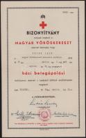 1943 Bp., vitéz Horthy Istvánné Edelsheim-Gyulai Ilona (1918-2013) autográf aláírása a Magyar Vörösk...