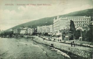 Abbazia beach with Palace Hotel Bellevue