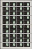 1980 Bélyegmúzeum hajtott teljes ív