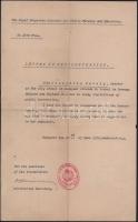 1913 Bp., vadasi és jeszeniczei Jankovich Béla (1865-1939) oktatáspolitikus, közgazdász, vallás- és ...