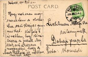 1914 The Tennis Girl art postcard s: Cecil W. Quinnell