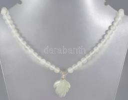 Jáde nyaklánc, h: 44 cm, 24 g