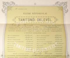 1899 Bp., Gerely Józsa Jolán (1882-1945) polgári iskolai tanítónő, katolikus vallási írónő (a Horthy...