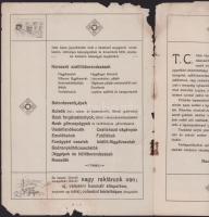 cca 1910 Roessemann és Kühnemann Mezei-, Iparvasutak- és Korszerű Szállítóberendezések Gyára. Waggon...