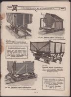 cca 1910 Roessemann és Kühnemann Mezei-, Iparvasutak- és Korszerű Szállítóberendezések Gyára. Waggon...