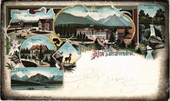 Alsótátrafüred, Alsó-Tátrafüred, Unter-Schmecks, Dolny Smokovec (Tátra, Magas-Tátra, Vysoké Tatry); ...