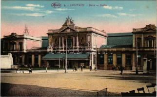 Leuven, Louvain; Gare / Statie / railway station