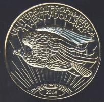 USA 1933. 20$ Au 2005-as fém fantázia utánverete T:BU