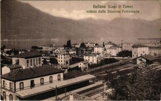 Bellano (Lago di Como), veduta dalla Stazione Ferroviaria / general view with railway station (EK)