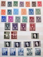 Ausztria tétel az 1920-as évektől, erősebb modern résszel 1995-ig + 10 kisív 2 berakóban / Austria l...
