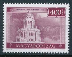 2010 Idegenforgalom 400Ft ST papíron, 12 1/2 : 12 fogazás. Katalógus nem említi az ST papírt ennél a...