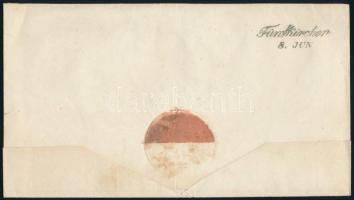 ~1840 Hivatalos levél "PRESSBURG" - "Fünfkirchen"