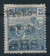 Lendvavásárhely 1919 Magyar Posta 25f / private issue (hajtott / folded)
Signed: Bodor