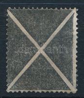1858 Andráskereszt fekete színben / Black St. Andrew's cross