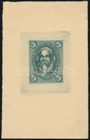 1919 Magyar Tanácsköztársasági arcképek Marx érték Rampacher essay-je, a ritka acélkék egyszínnyomás...