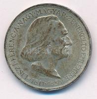 1936. 2P Ag "Liszt" T:AU,XF patina
Adamo P7.3