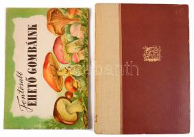 Bohus Gábor - Kalmár Zoltán: Erdő-mező gombái. Bp., 1956, Mezőgazdasági, 181+1 p.+24 (színes képtábl...