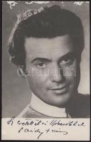 Sárdy János (1907-1969) operaénekes (Bánk Bán) aláírása az őt ábrázoló képen + 4 db vele kapcsolatos...