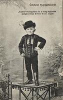 Andris, the world´s shortest paperboy from Nyíregyháza (EK)