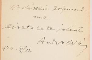 Bodrogh Pál: Bolyongás. Versek (1926-1928). Batthyány Gyula gróf rajzaival. Bp., Singer és Wolfner. ...