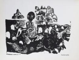 Somogyi Győző (1946-): Szitanyomatai. Készült 1980-ban 100 számozott példányban. Aláírt, számozott (...