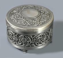 Ón ékszeres doboz, bársony béléssel, hibátlan 12 cm