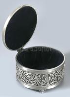 Ón ékszeres doboz, bársony béléssel, hibátlan 12 cm