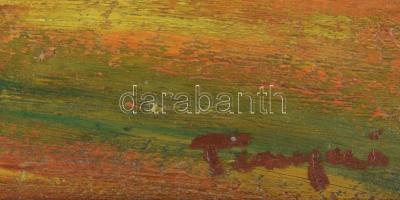 Tornyai jelzéssel: Tanya. Olaj, karton, dekoratív fakeretben, 17,5×24,5 cm