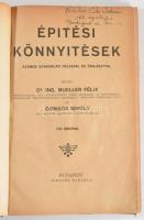 Dr. Ing. Mueller Félix - Gombos Mihály: Építési könnyítések számos gyakorlati példával és táblázatta...