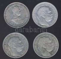 1895. 1K Ag (3x) T:3,3- + 1896. 1K Ag "Millenium" T:3